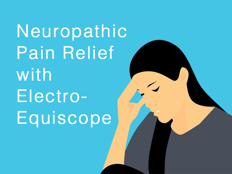 woman with head in hands to illustrate neuropathic pain relief