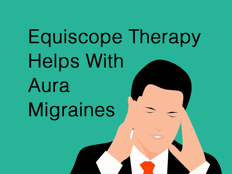 man with headache to illustrate aura migraines