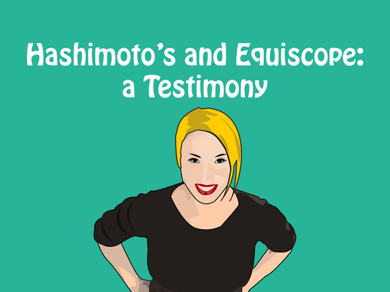 Graphic of a woman looking happy to illustrate success with the Equiscope protocols