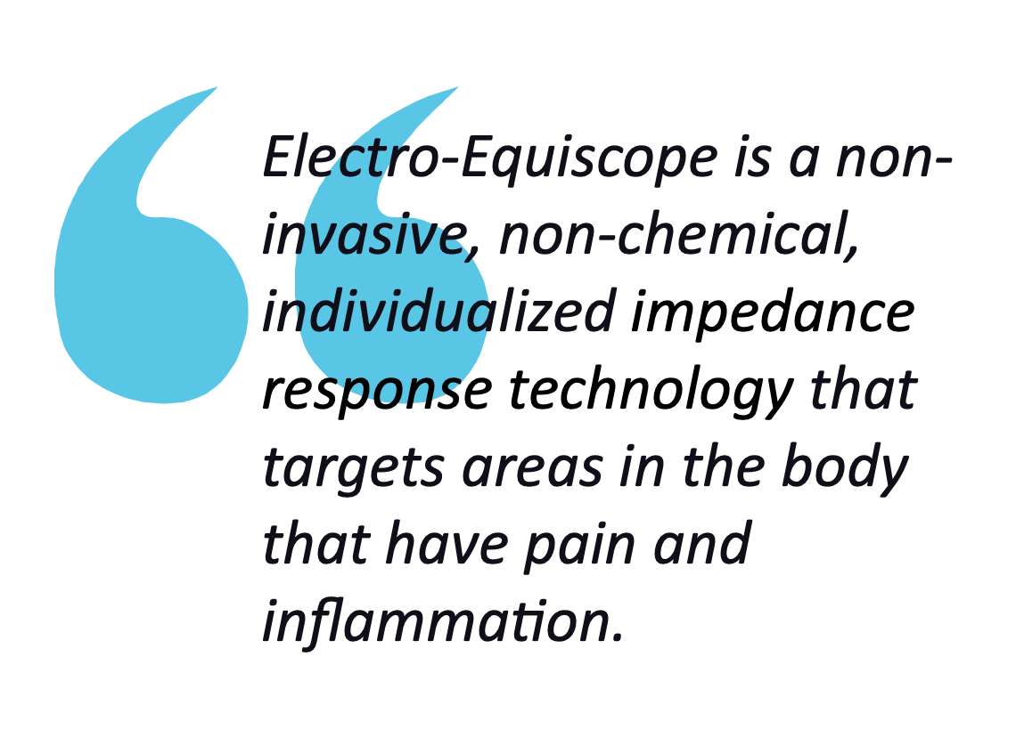 pull quote from the text about what Electro-Equiscope is