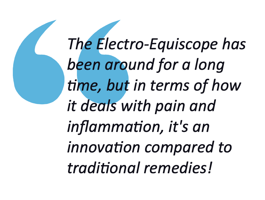 pull quote from the text about postherpetic neuralgia and the Electro-Equiscope